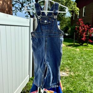 VINTAGE KMART DENIM JEAN OVERALLS SIZE 12 MONTHS 100% COTTON